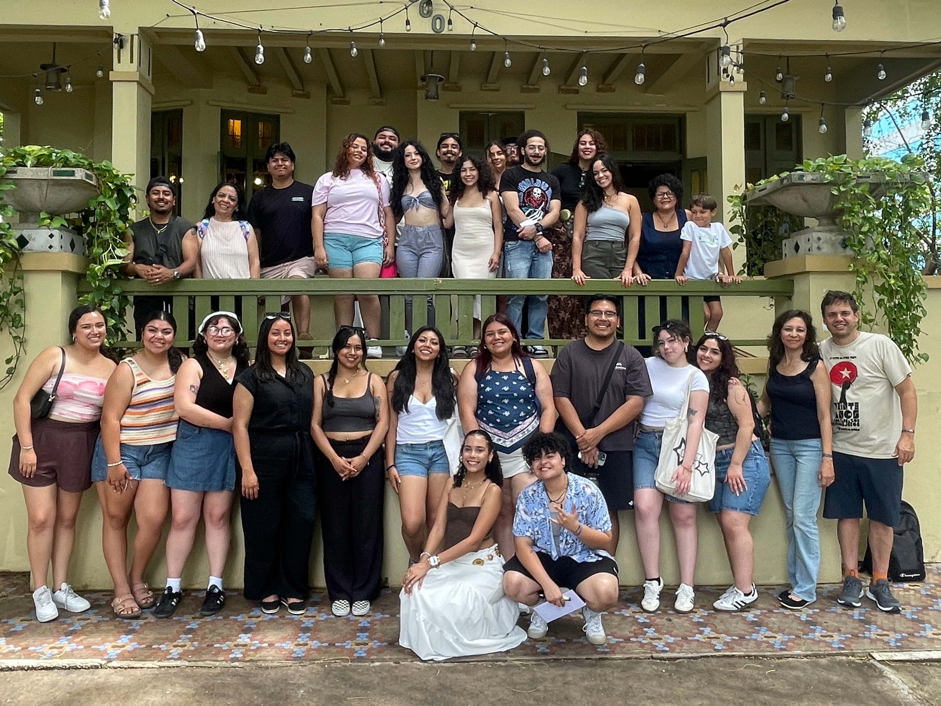 Students studying abroad in Puerto Rico