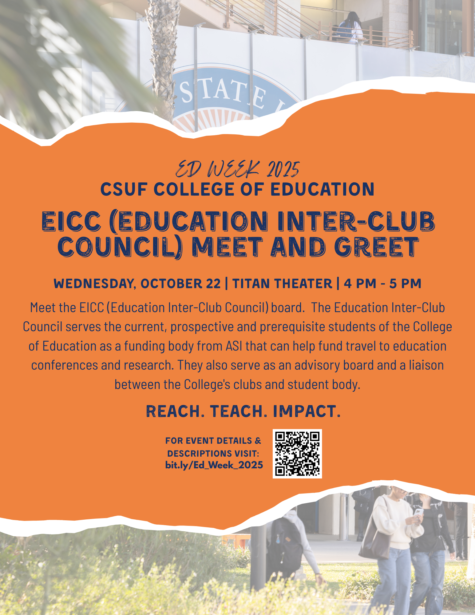 flier with EICC event details