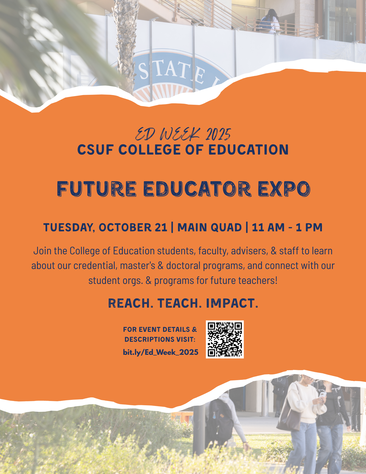 Details of educator expo flier