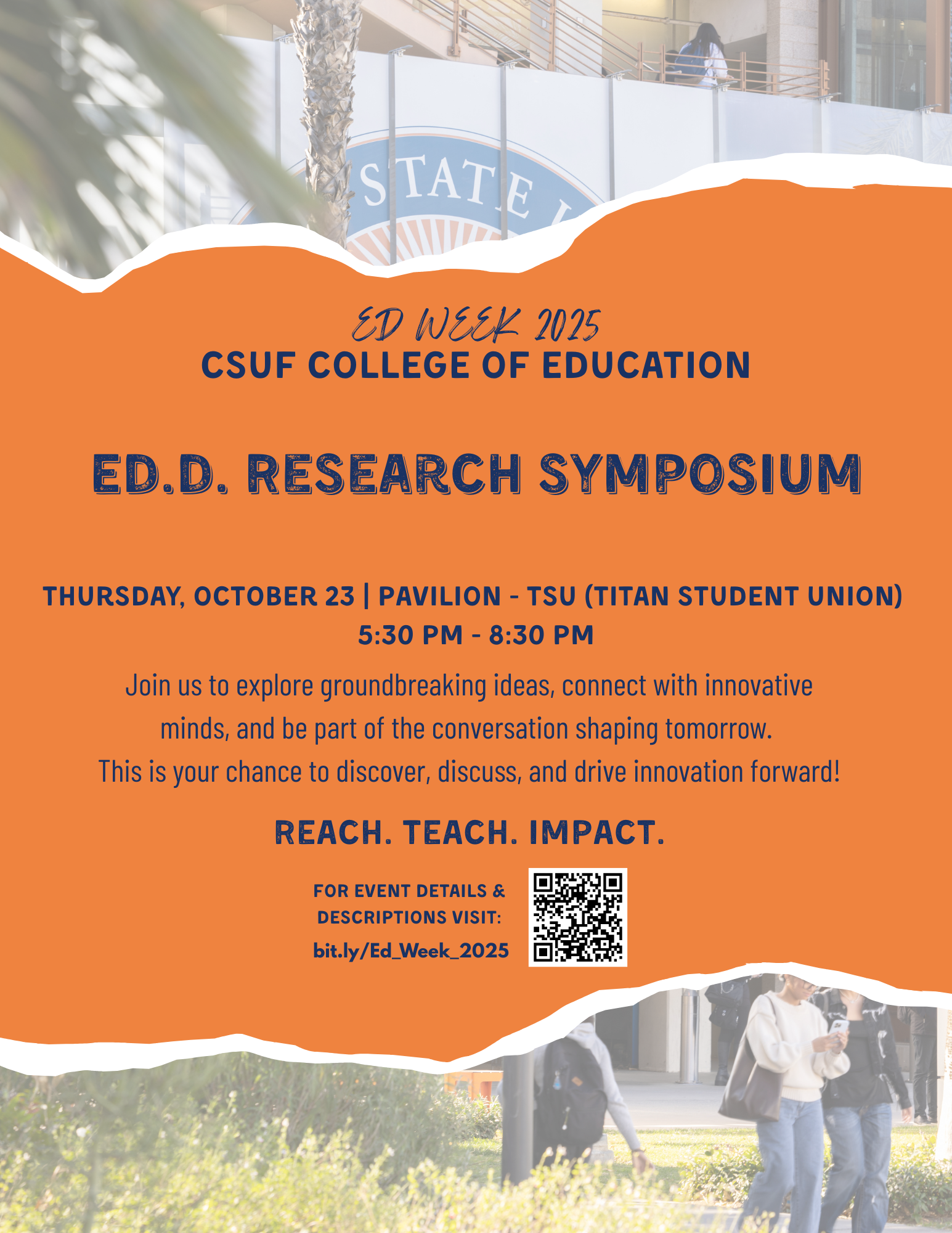 flier with general information about the event.