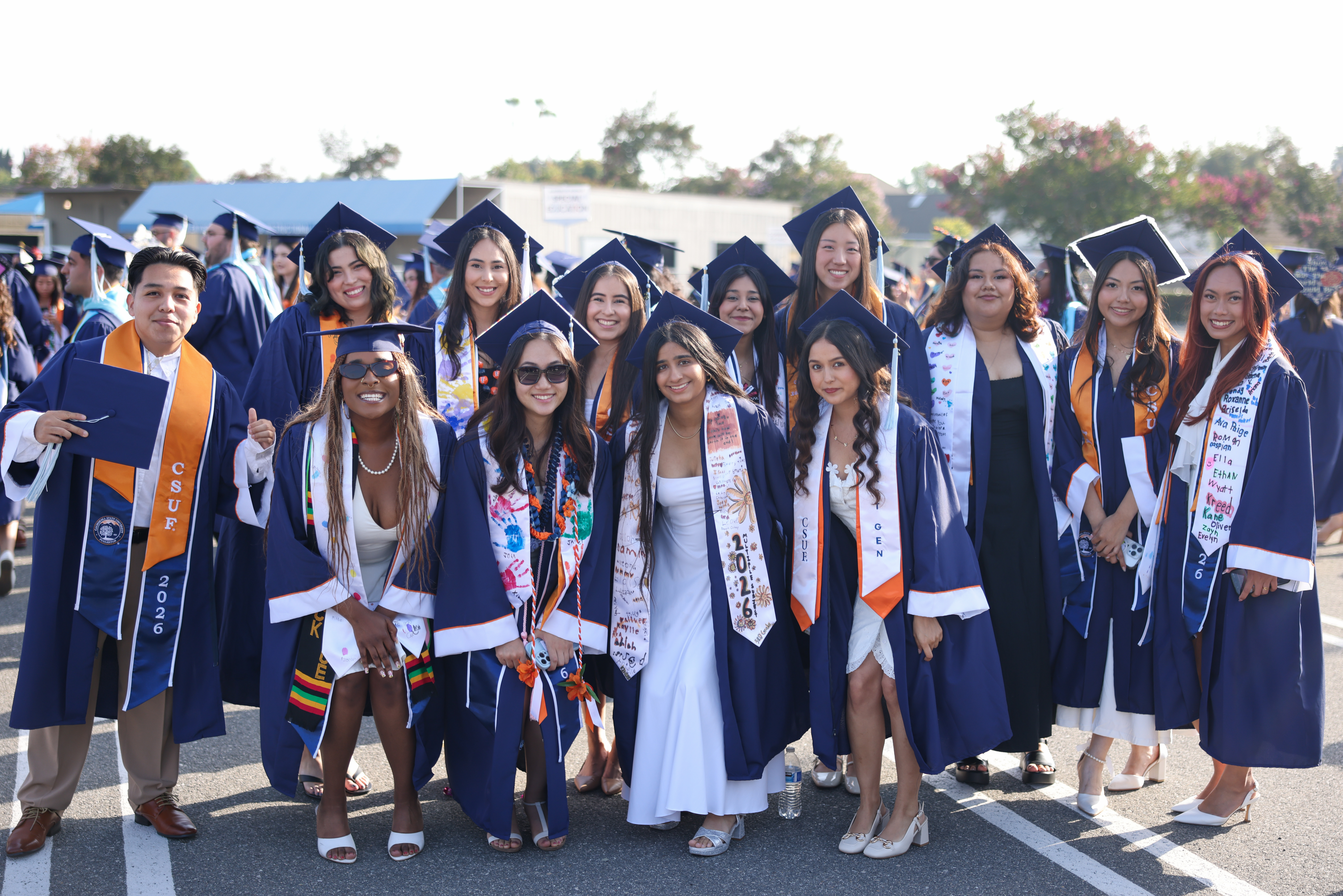 Students in Graduation Ceremony
